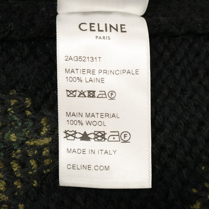 CELINE セリーヌ 【国内正規】2AG52131T エディ・スリマン フラワーエンブロイダリー ウール カーディガン トップス