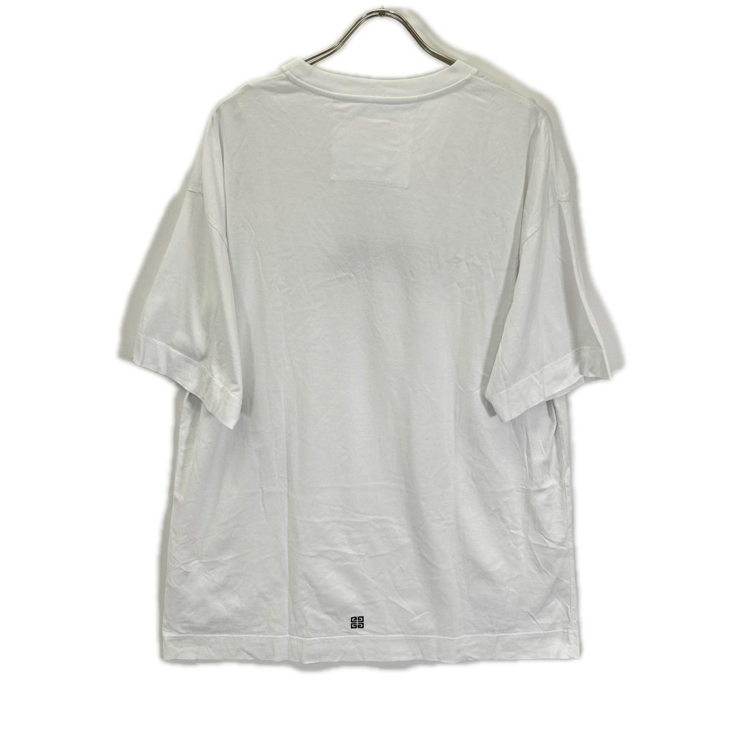 GIVENCHY ジバンシー ホワイト フローラル刺繍 半袖 Tシャツ トップス