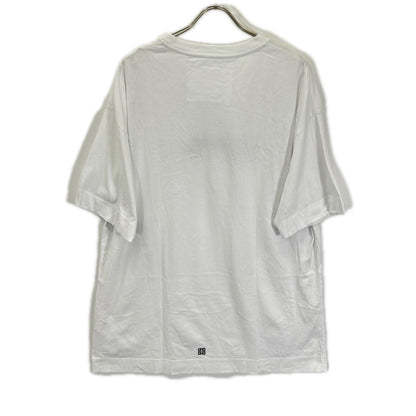 GIVENCHY ジバンシー ホワイト フローラル刺繍 半袖 Tシャツ トップス