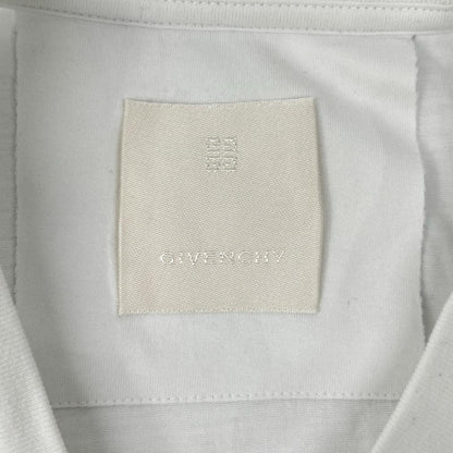 GIVENCHY ジバンシー ホワイト フローラル刺繍 半袖 Tシャツ トップス