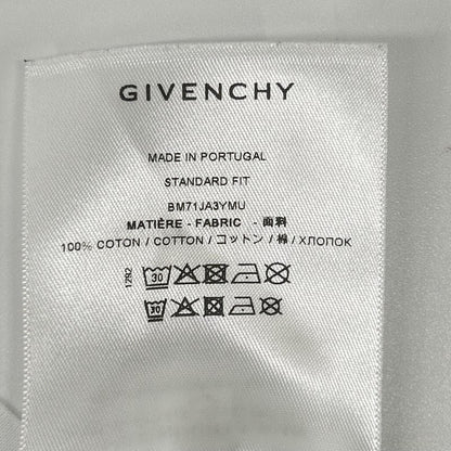 GIVENCHY ジバンシー ホワイト フローラル刺繍 半袖 Tシャツ トップス