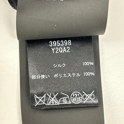 SAINT LAURENT PARIS サンローランパリ 395398 15年 ブラック シルク スター カットソー トップス