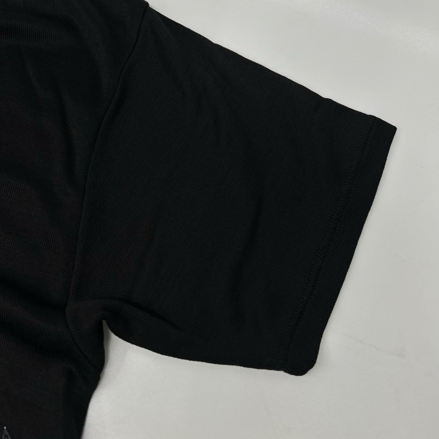 SAINT LAURENT PARIS サンローランパリ 395398 15年 ブラック シルク スター カットソー トップス