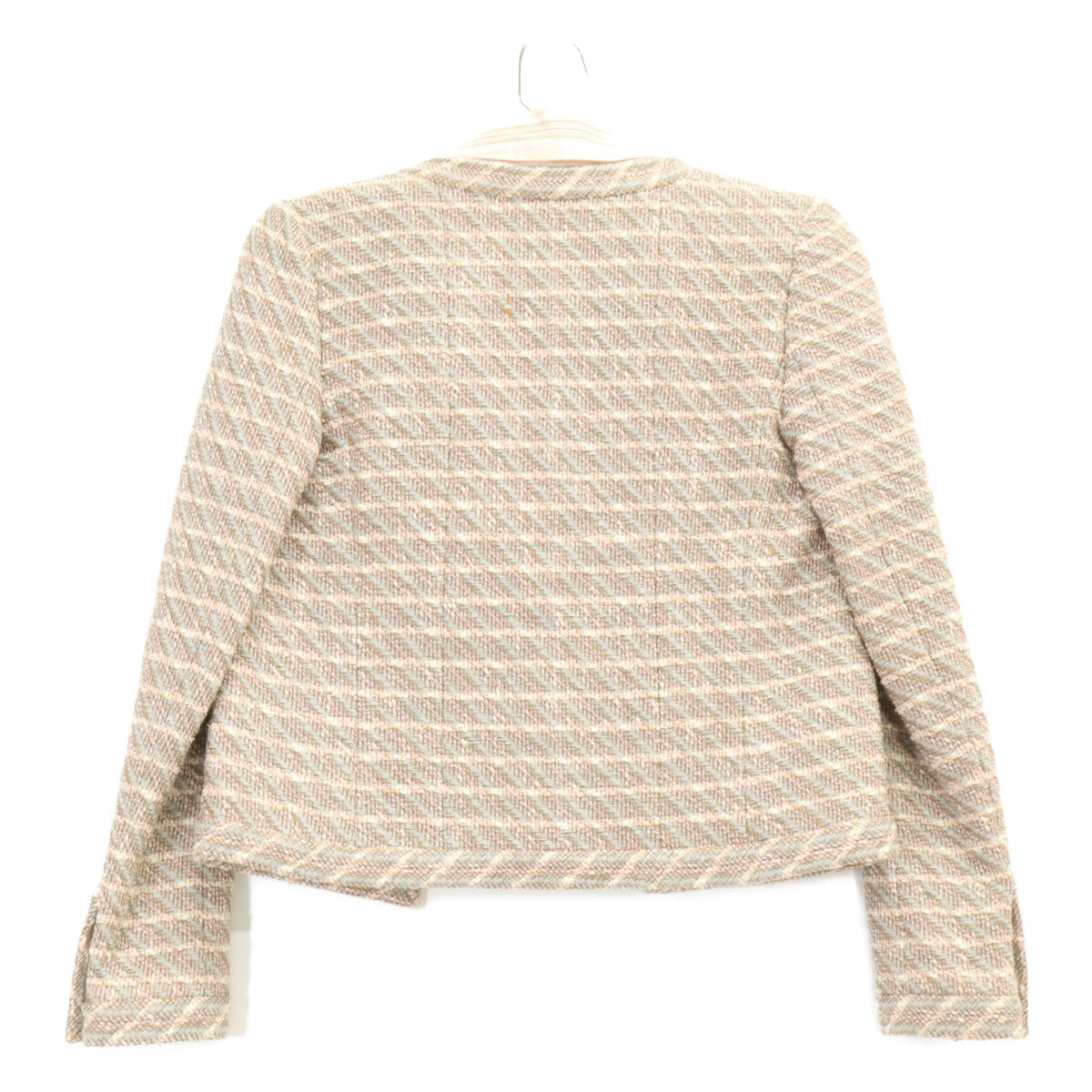CHANEL シャネル 【美品】03P P20660W03114/P20656V12140 シャツドッキング ツイードジャケット/ワンピース セットアップ スーツ セットアップ