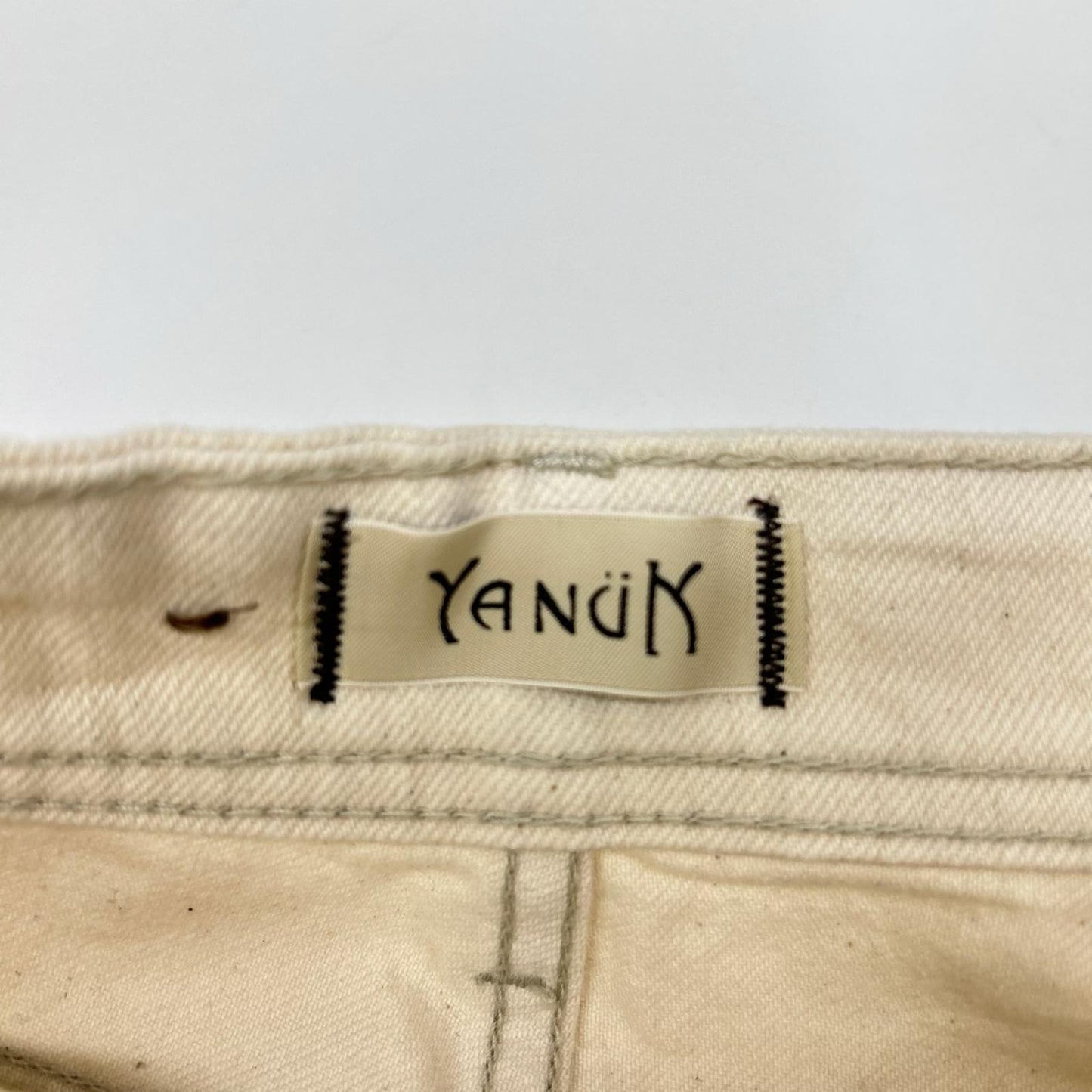 YANUK ヤヌーク 57101228 COLLEEN ワイドテーパードパンツ ボトムス