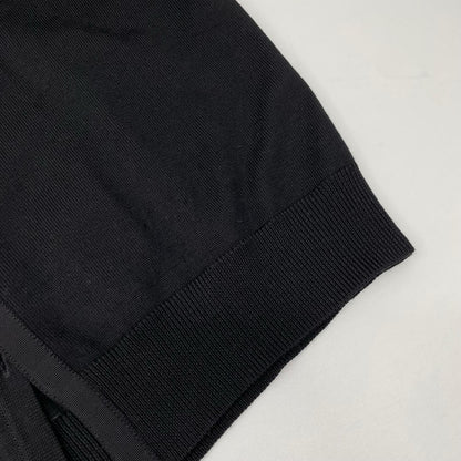 BALLSEY ボールジー ブラック ウールポリエステルパールコンビ 2-wayプルオーバー トップス