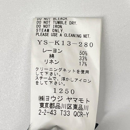 Y's ワイズ YS-K13-280 24SS チャコールグレー ボレロ トップス