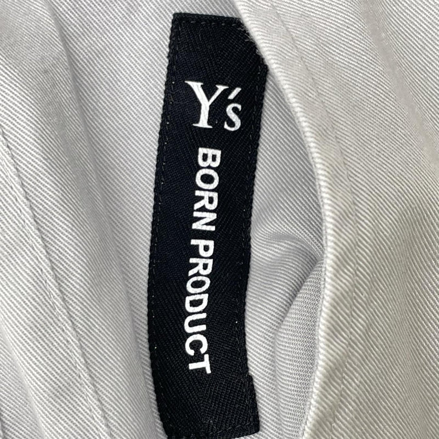 Y's ワイズ YT-P81-002 グレー BORN PRODUCT コットンツイル サルエルパンツ ボトムス