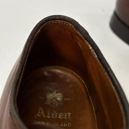 Alden オールデン 53713 ミリタリーラスト プレーントゥ シューズ シューズ