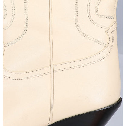 CELINE セリーヌ メタルキャップトゥ ウエスタンブーツ シューズ