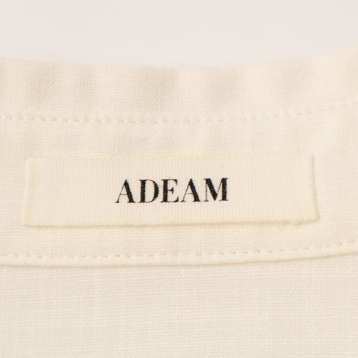 ADEAM アディアム 37000 ホワイト 半袖 シャツ トップス
