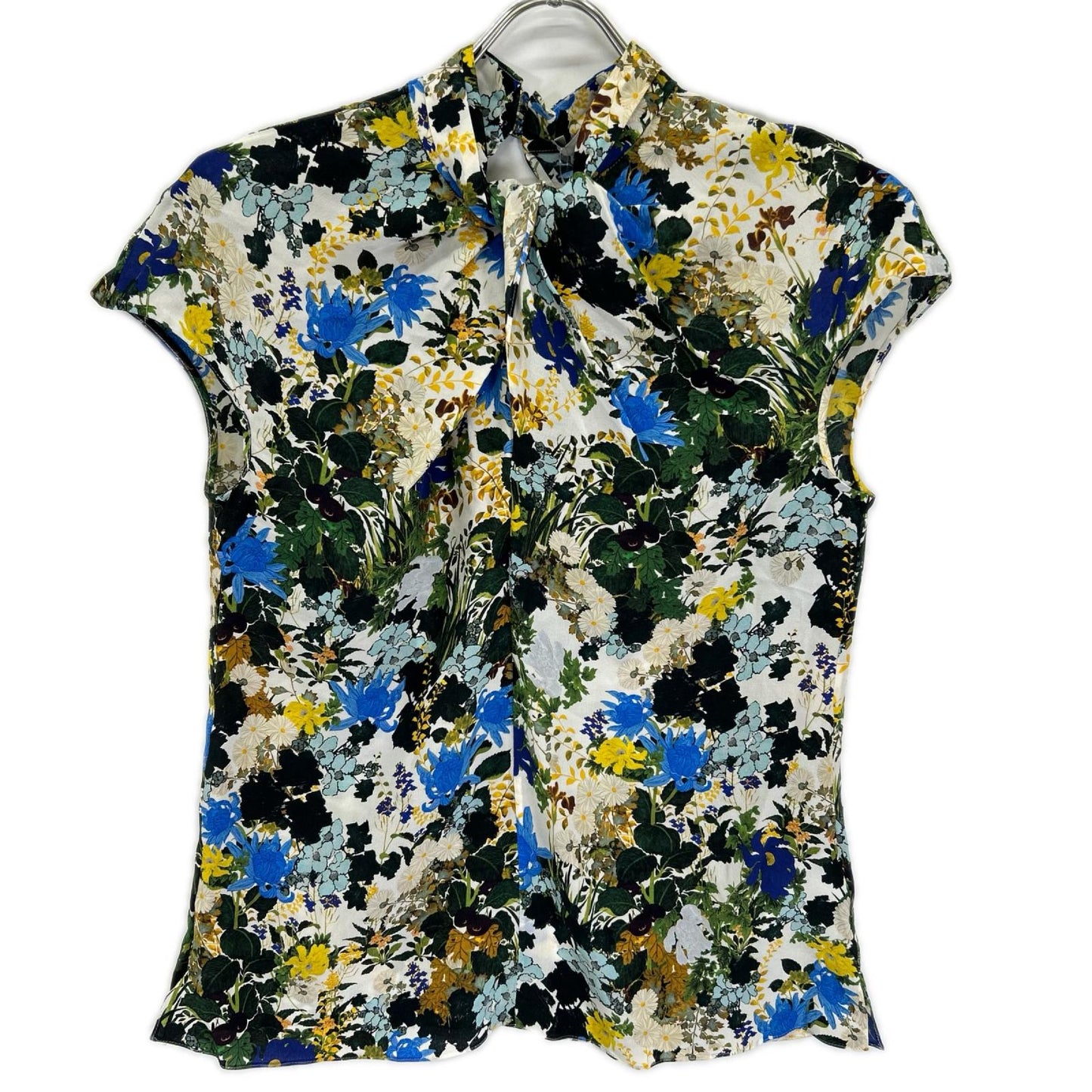 ERDEM アーデム ホワイト シルク 花柄 トップス トップス