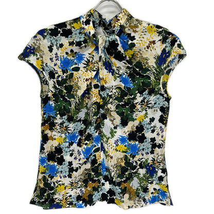 ERDEM アーデム ホワイト シルク 花柄 トップス トップス