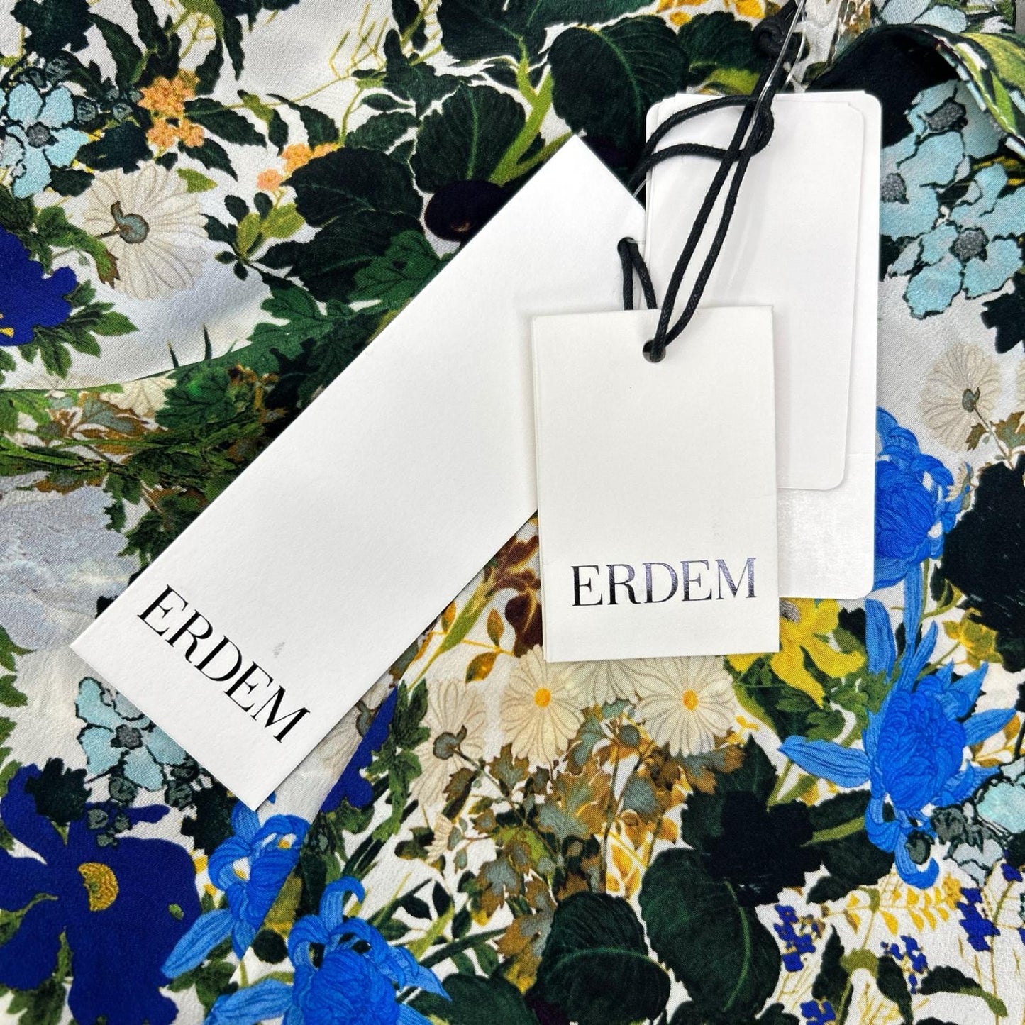 ERDEM アーデム ホワイト シルク 花柄 トップス トップス