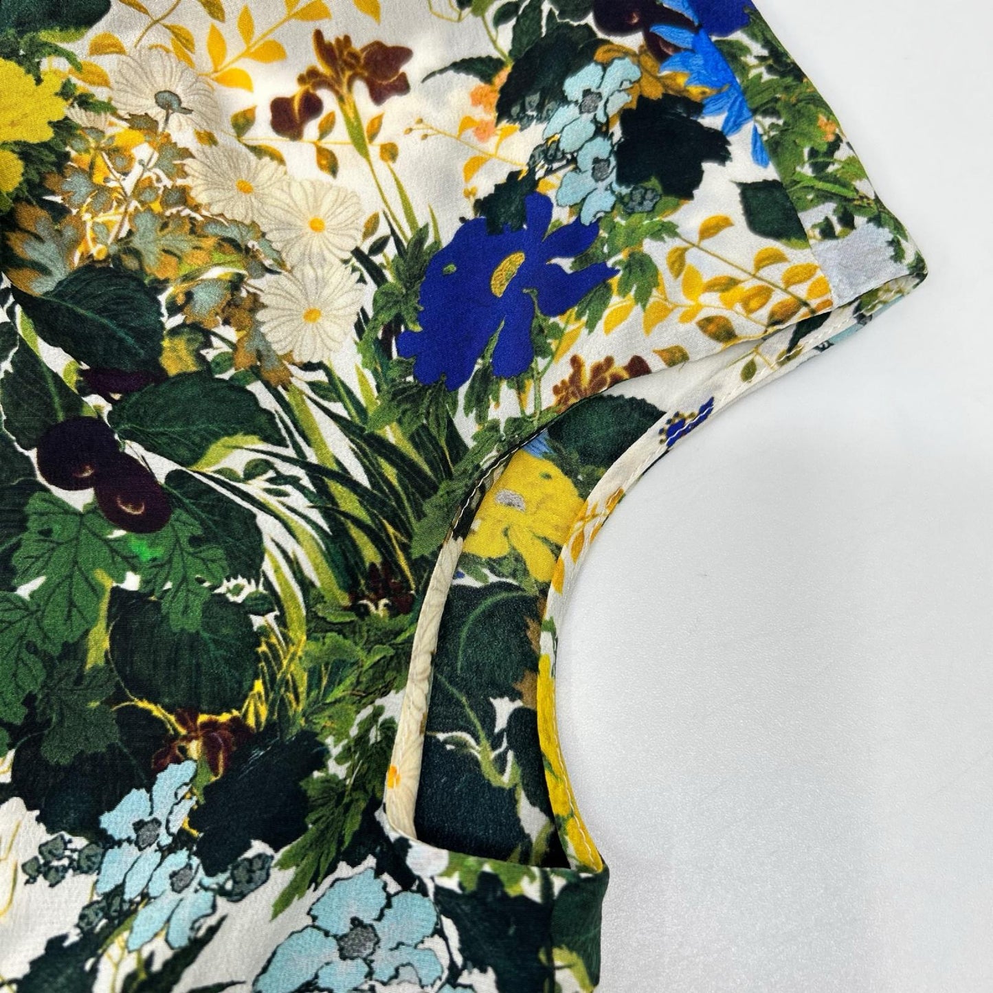 ERDEM アーデム ホワイト シルク 花柄 トップス トップス