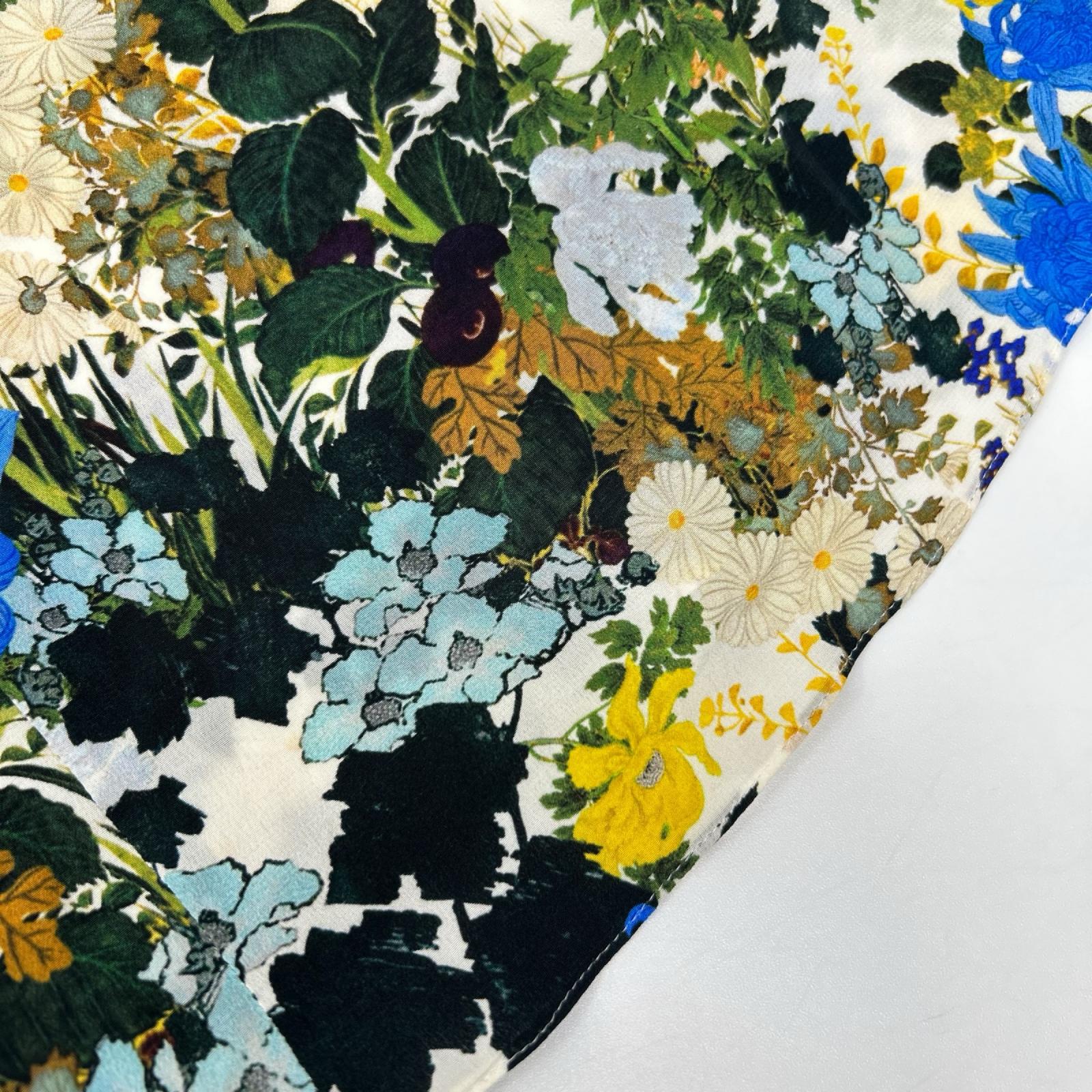 ERDEM アーデム ホワイト シルク 花柄 トップス トップス
