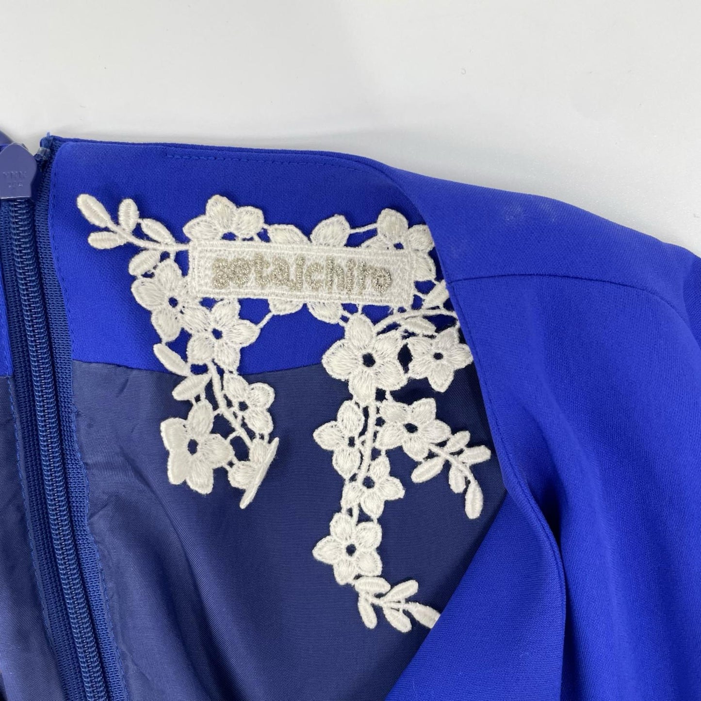 seta ichiro セタイチロウ ブルー パールボタン 長袖 ワンピース ワンピース