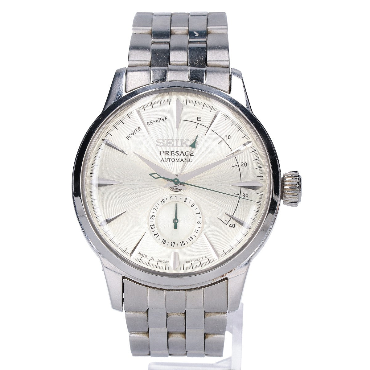 SEIKO セイコー SARY081 プレサージュ 4R57-00E0 バックスケルトン 自動巻き 腕時計