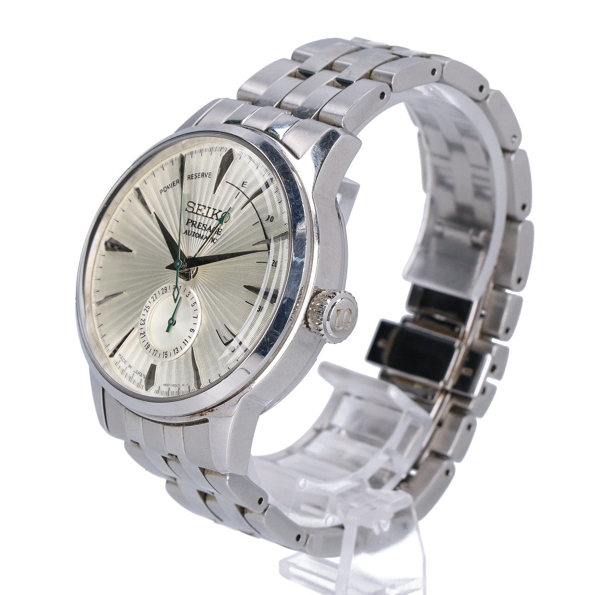 SEIKO セイコー SARY081 プレサージュ 4R57-00E0 バックスケルトン 自動巻き 腕時計