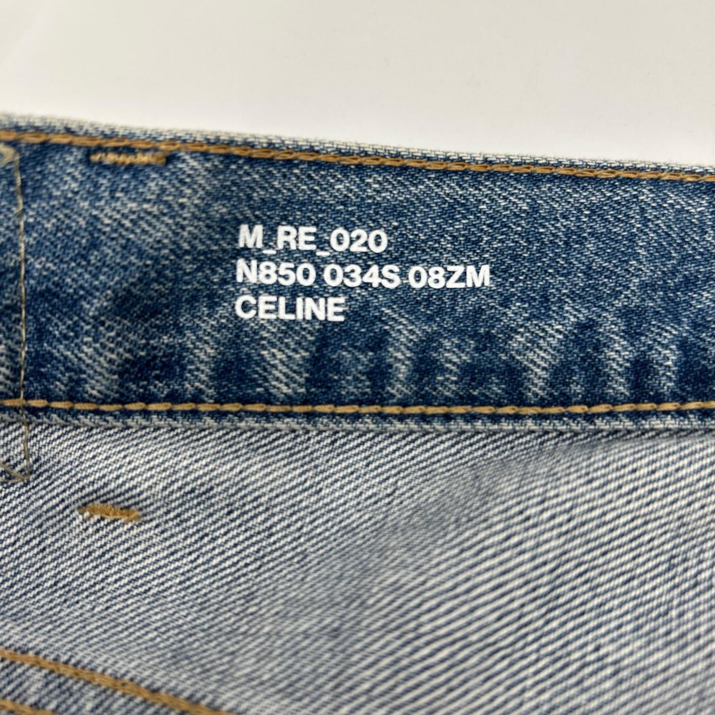 CELINE セリーヌ 2N850034S ウェスリー ジーンズ デニムパンツ ボトムス