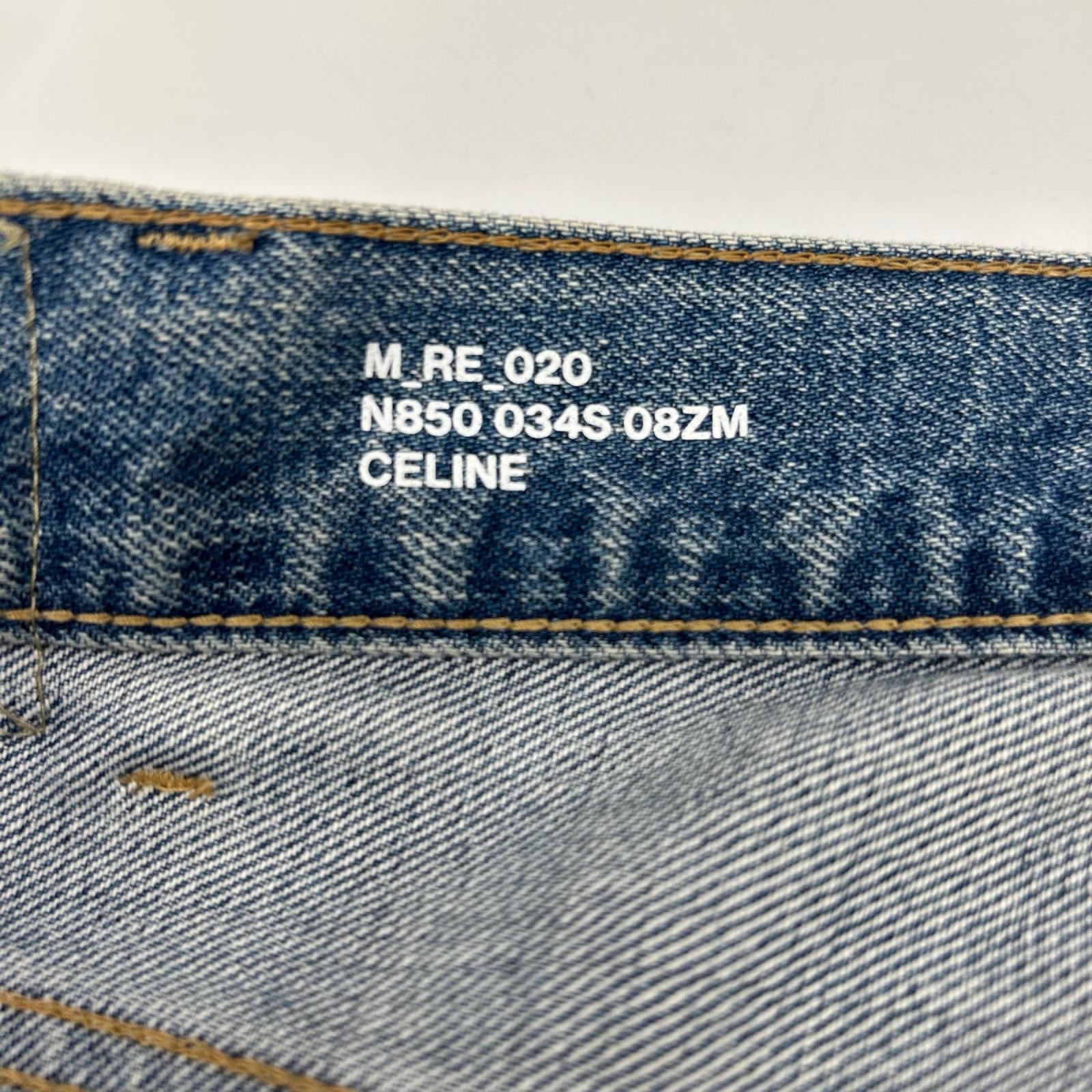 CELINE セリーヌ 2N850034S ウェスリー ジーンズ デニムパンツ ボトムス