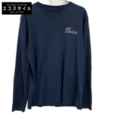 berluti ベルルッティ R26JRL103JAEK ネイビー スモールロゴ刺繍 ロングスリーブTシャツ トップス