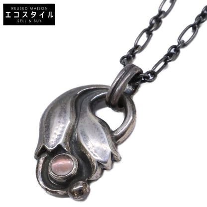 GEORG JENSEN ジョージジェンセン 925S 1999 ローズクオーツ イヤーペンダント ネックレス