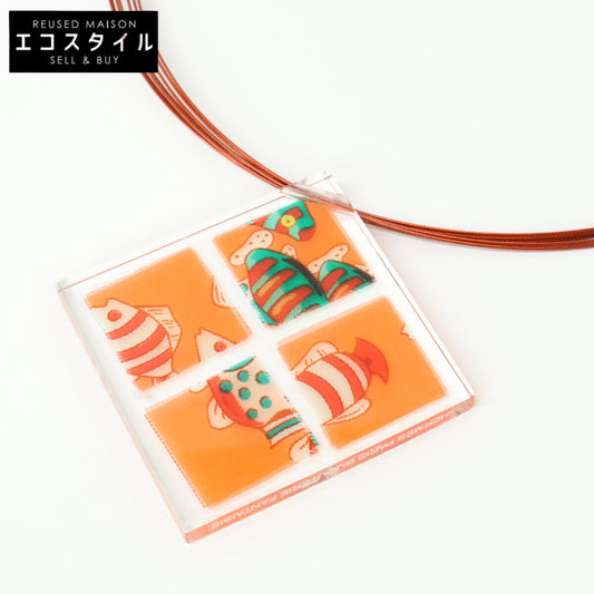 HERMES エルメス リシネ スクエアトップ チョーカー
