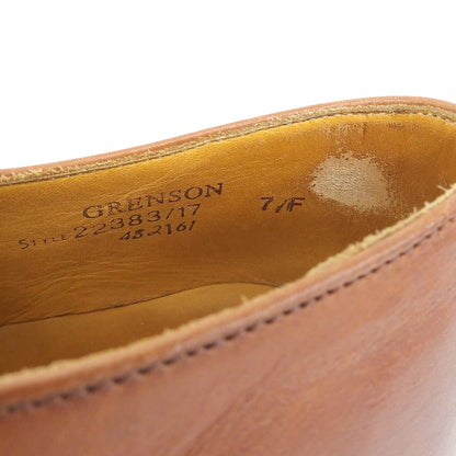 GRENSON グレンソン Uチップ レザー シューズ メンズ ブラウン 7F 22383 シューズ
