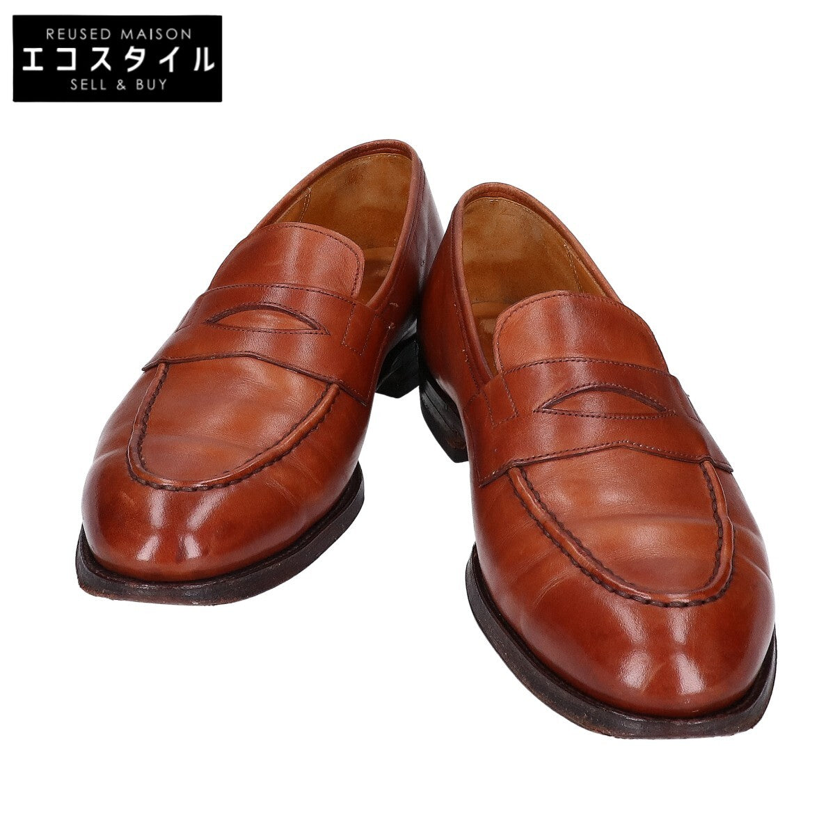 GRENSON グレンソン 22368 レザー コインローファー シューズ
