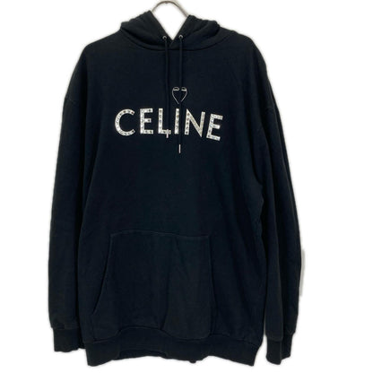 CELINE セリーヌ 2Y701670Q スタッズ アーティストプリント ルーズフーディ トップス