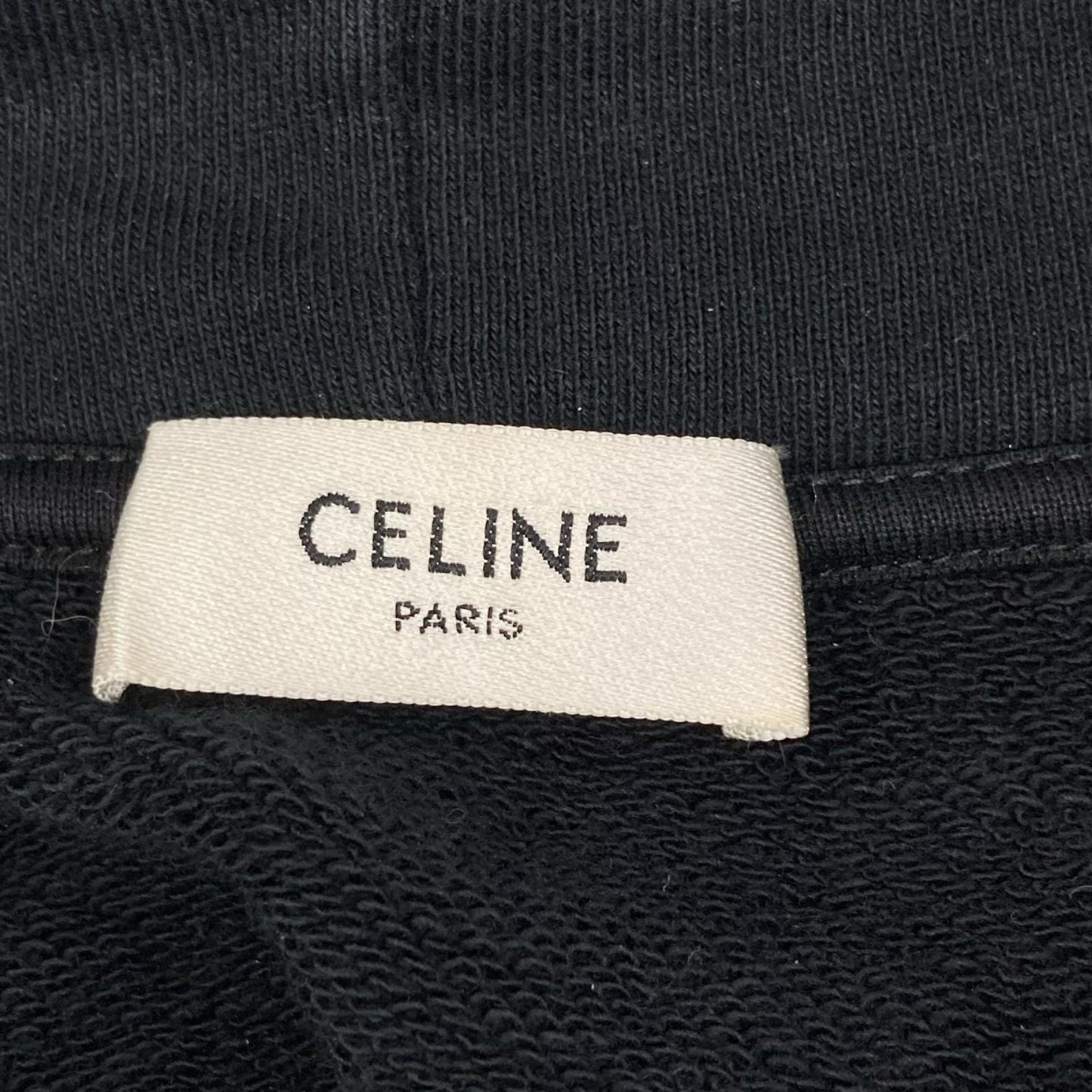 CELINE セリーヌ 2Y701670Q スタッズ アーティストプリント ルーズフーディ トップス