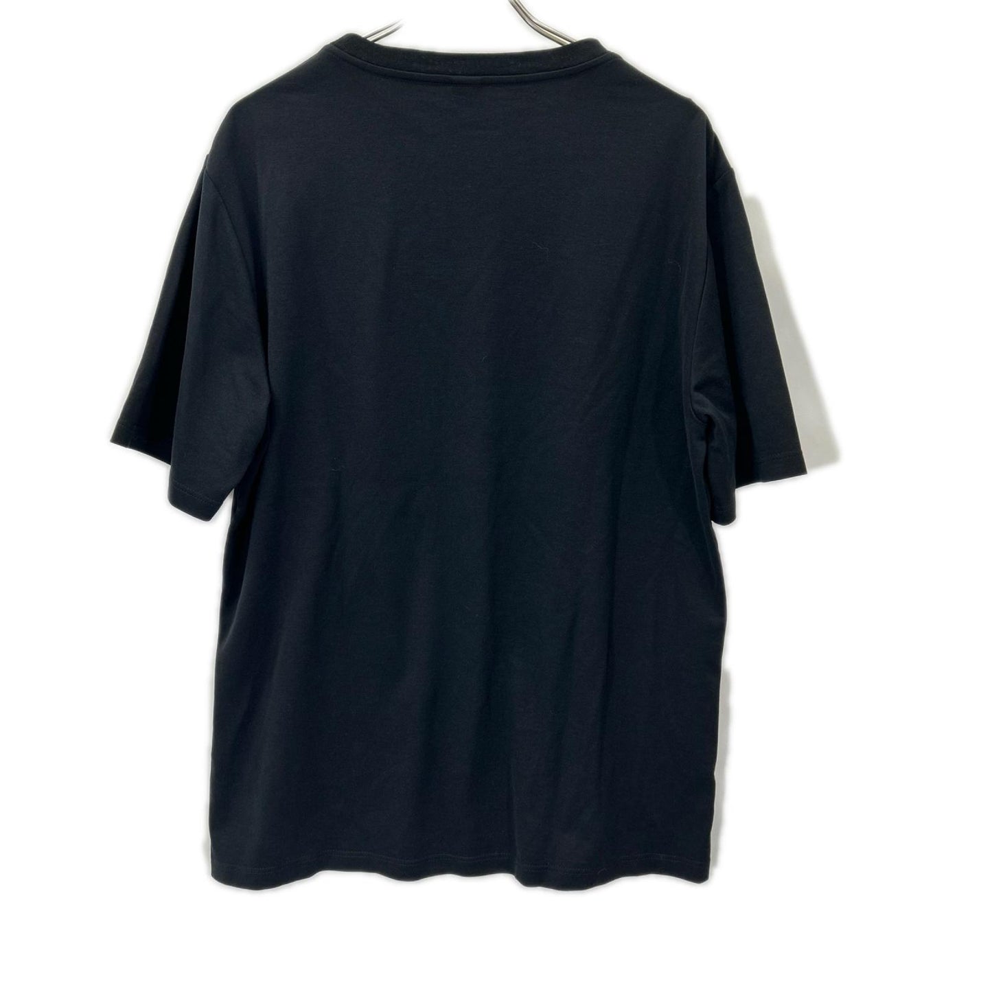berluti ベルルッティ R23JRS84JAEK 黒 ロゴ刺繍Tシャツ トップス