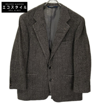 POLObyRalphLauren ポロラルフローレン ブラウン ウール ハウンドトゥース 2B ジャケット ジャケット