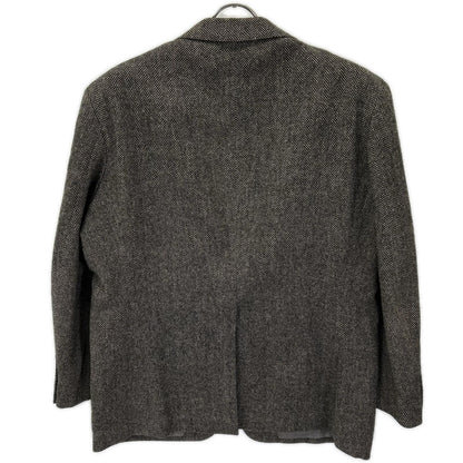 POLObyRalphLauren ポロラルフローレン ブラウン ウール ハウンドトゥース 2B ジャケット ジャケット