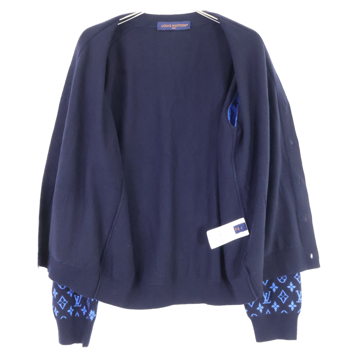 LOUIS VUITTON ルイヴィトン 【美品/国内正規/23年製】RM232Q R93 HON43W モノグラム ウールｘカシミヤ ニットカーディガン トップス