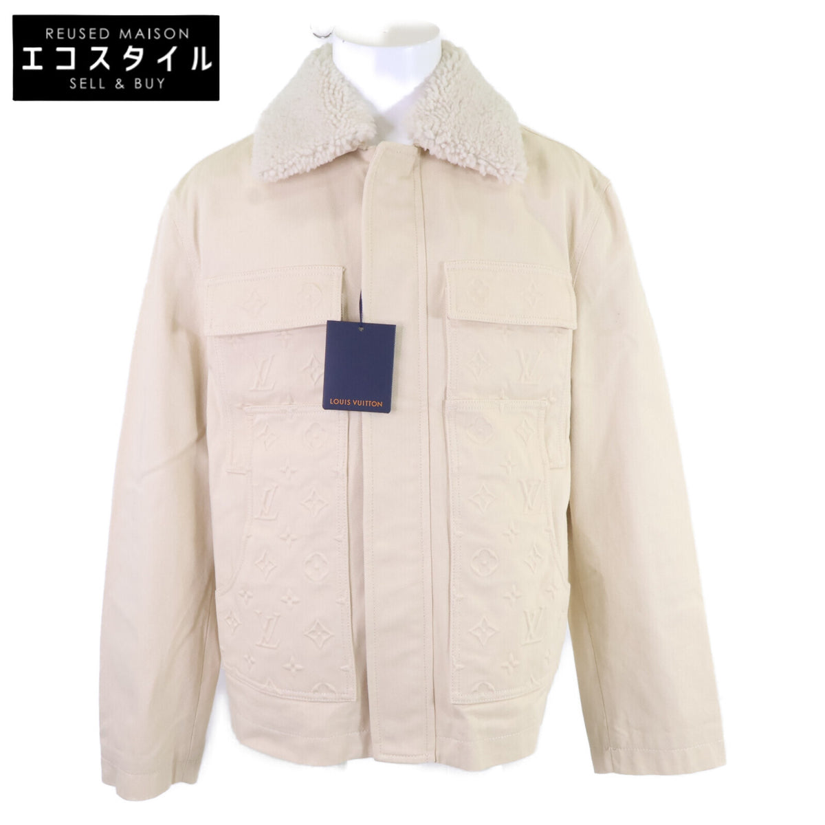 LOUIS VUITTON ルイヴィトン 【国内正規/23年製】RM231Q TZ0 HOA45W モノグラムワークウエアデニムジャケット ジャケット