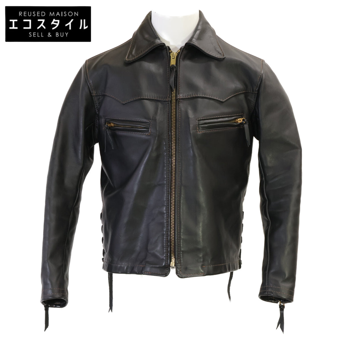 Langlitz Leathers ラングリッツレザー SC-31948 フルジップ カスタムティンバーライン レザージャケット ジャケット