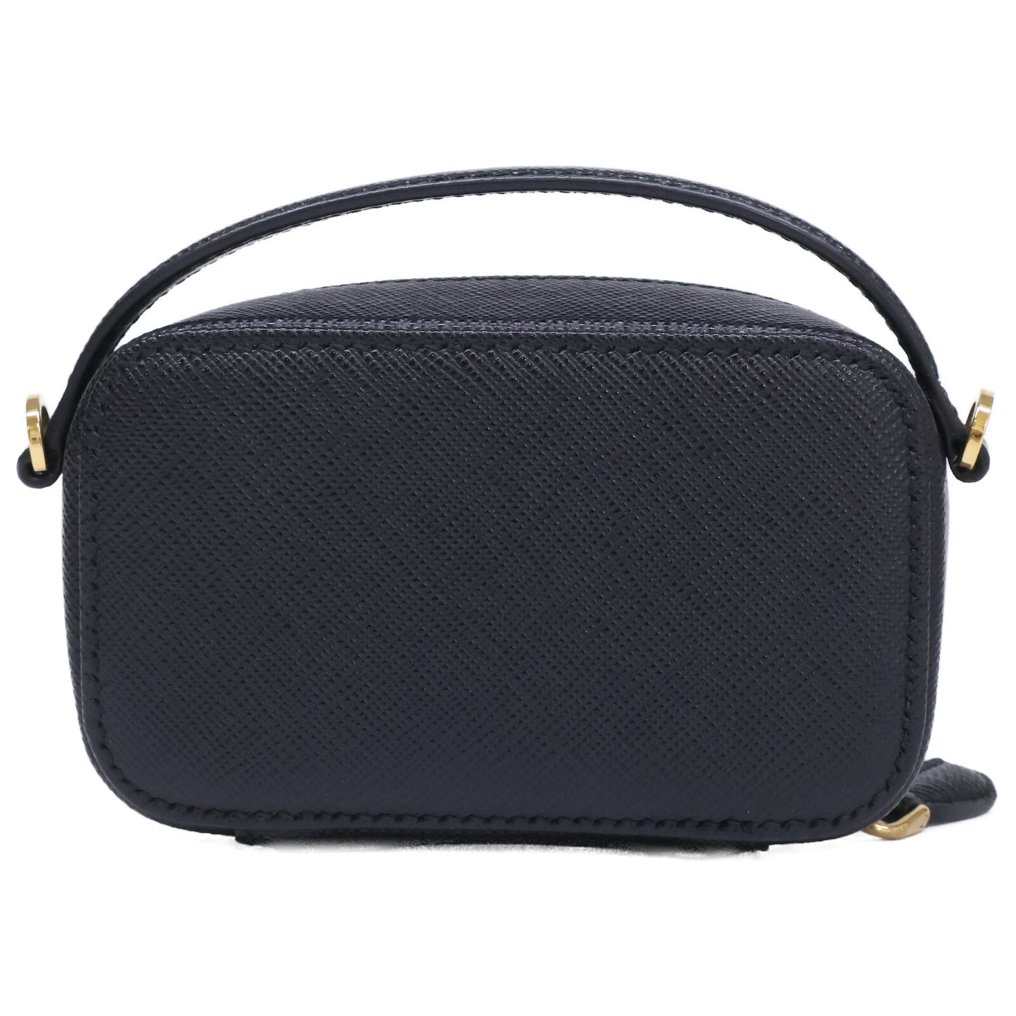 PRADA プラダ 美品 1NR025 サフィアーノ チェーンショルダーミニポーチ ショルダーバッグ