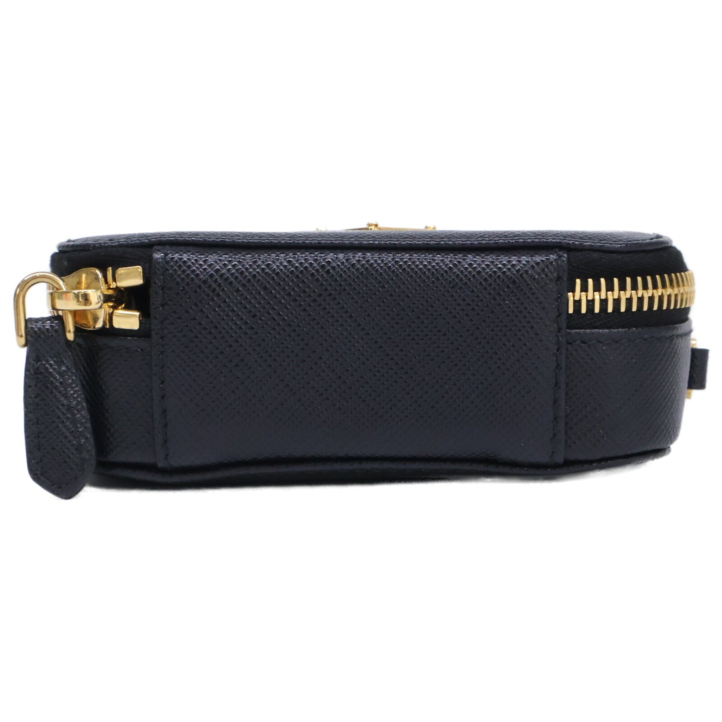 PRADA プラダ 美品 1NR025 サフィアーノ チェーンショルダーミニポーチ ショルダーバッグ