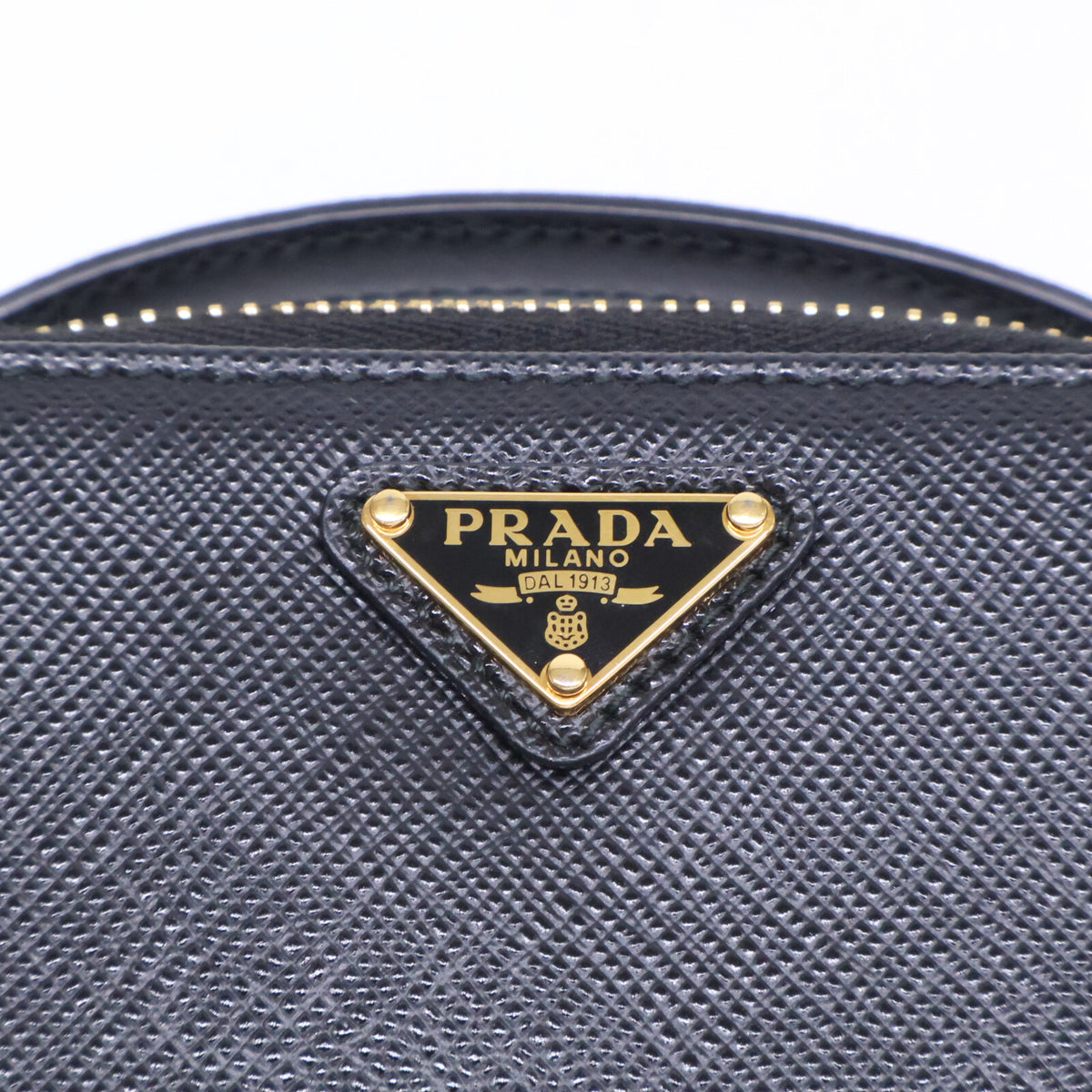 PRADA プラダ 美品 1NR025 サフィアーノ チェーンショルダーミニポーチ ショルダーバッグ