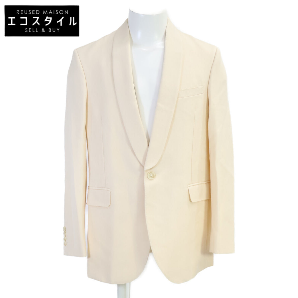 CELINE セリーヌ 【新品同様/国内正規】2V28N079S Boxy Jacket ウールｘモヘア ボクシージャケット ジャケット