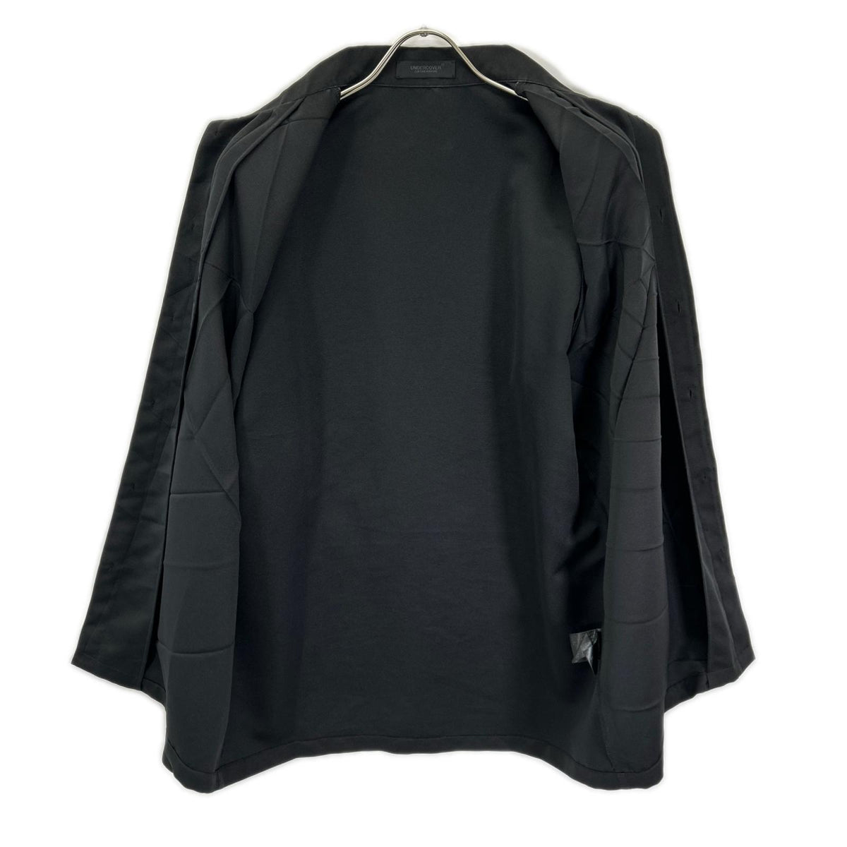 UNDER COVER アンダーカバー UCY4404-1 20SS ブラック スパイダー プリーツシャツ トップス