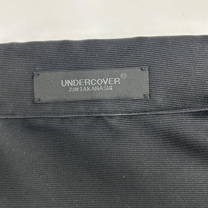 UNDER COVER アンダーカバー UCY4404-1 20SS ブラック スパイダー プリーツシャツ トップス