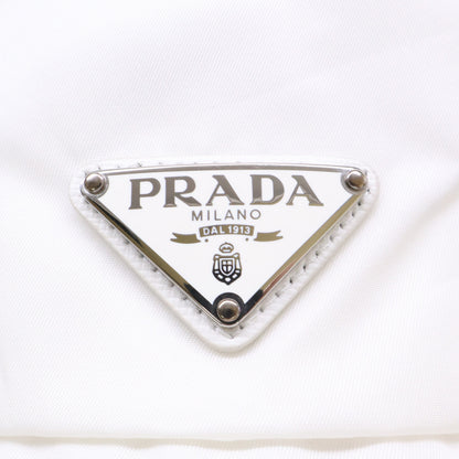 PRADA プラダ x adidas アディダス 【即決/国内正規】2HC137 1WQ8 Re-Nylon ナイロン/サフィアーノレザー バケットハット 帽子