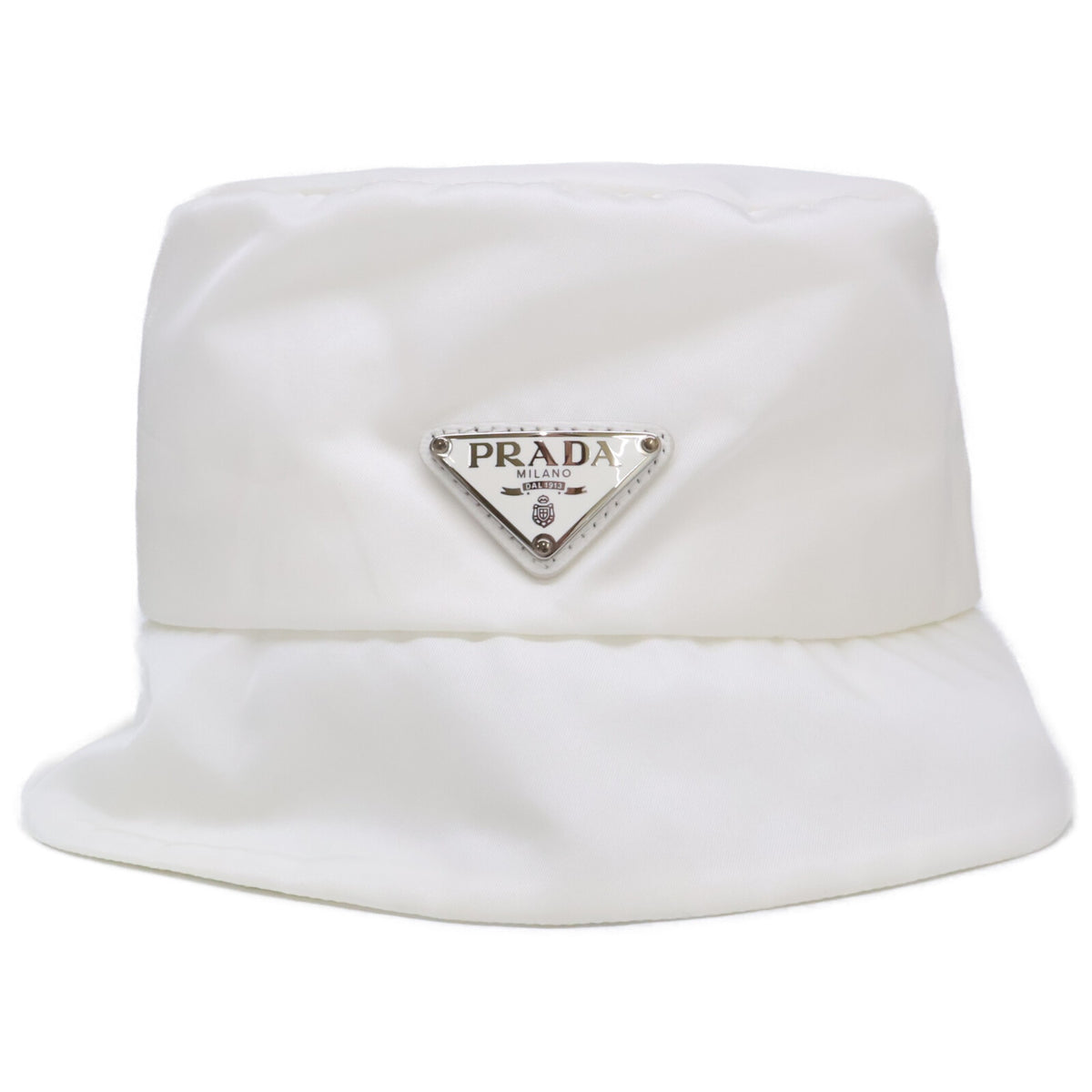 PRADA プラダ x adidas アディダス 【即決/国内正規】2HC137 1WQ8 Re-Nylon ナイロン/サフィアーノレザー バケットハット 帽子