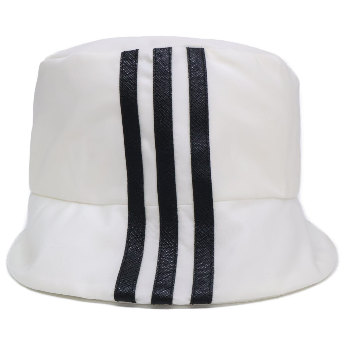 PRADA プラダ x adidas アディダス 【即決/国内正規】2HC137 1WQ8 Re-Nylon ナイロン/サフィアーノレザー バケットハット 帽子