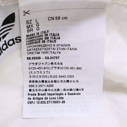 PRADA プラダ x adidas アディダス 【即決/国内正規】2HC137 1WQ8 Re-Nylon ナイロン/サフィアーノレザー バケットハット 帽子