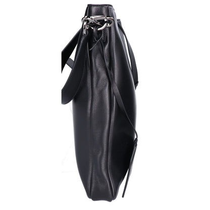 VALENTINO ヴァレンティノ 美品 5Y0B0C95XSK Vロゴ ロッカー ラムレザー ショルダーバッグ
