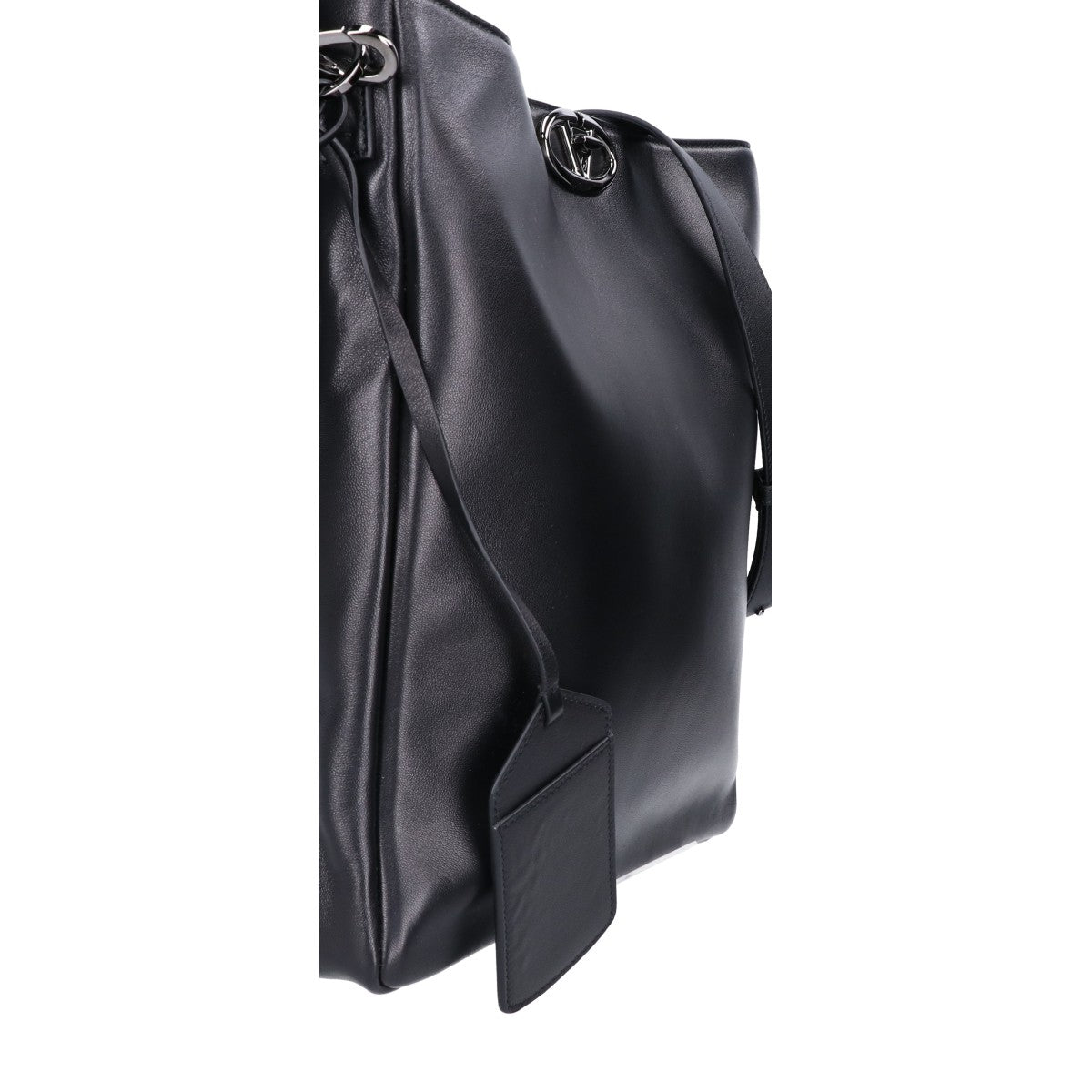 VALENTINO ヴァレンティノ 美品 5Y0B0C95XSK Vロゴ ロッカー ラムレザー ショルダーバッグ